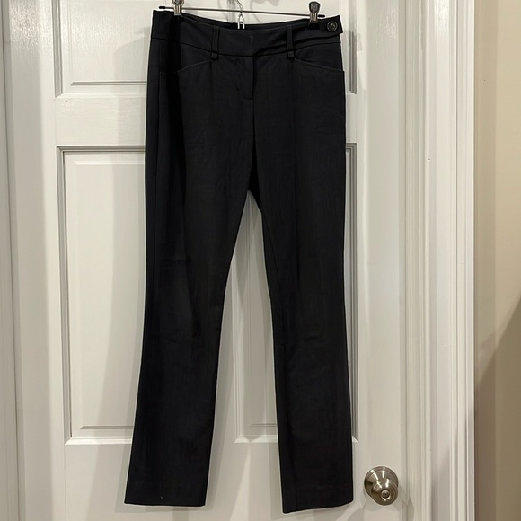 BCBG Max Azria charcoal skinny pant - Picture 1 of 4